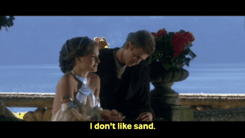 TexasLass giphygifmaker star wars anakin skywalker GIF