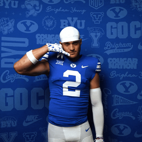 College Football Go Cougs GIF by BYU Cougars