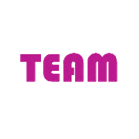 trazoz pink work blue team Sticker