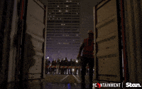 chris wood containment GIF by Stan.