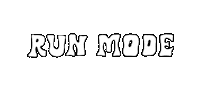 Run Running Sticker