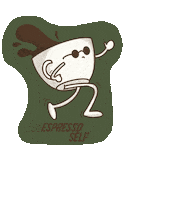 Coffee Espresso Sticker by Sip House