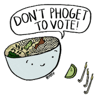 Freshoffthevote voting register to vote aapi vietnamese Sticker