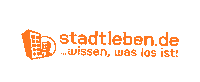 stadtleben logo wiggle freizeit wackeln Sticker