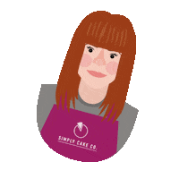 Mandy Sticker by Simply Cake Co.