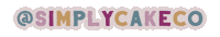 Sticker by Simply Cake Co.