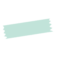 mentafrescagt mint washitape mentafresca Sticker