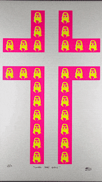 Pink Face GIF