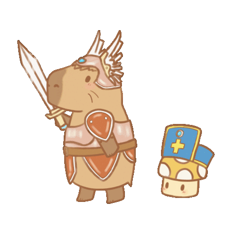 capybalara giphyupload adventure friend friendship Sticker