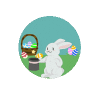 Happy Rabbit Sticker by LioxFoundation