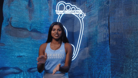 North Carolina Clapping GIF by UNC Tar Heels
