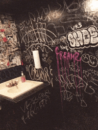 pink graffiti GIF by Creams