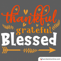Thanks Giving GIF by sendwishonline.com