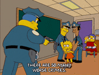 Season 17 Gun GIF by The Simpsons