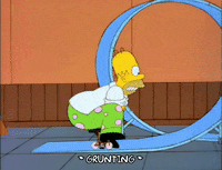 homer simpson loop GIF