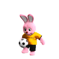 football soccer Sticker by Duracell Bunny