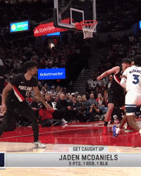 Nba Dunk GIF by Minnesota Timberwolves