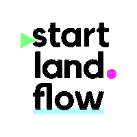 startlandflow logo startup magazin zoomie Sticker