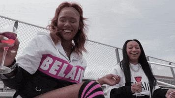 Sounds Good Pretty Girls GIF by Dot Cromwell