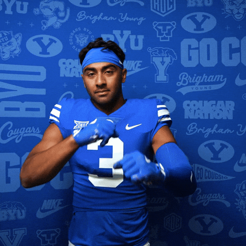 College Football Go Cougs GIF by BYU Cougars
