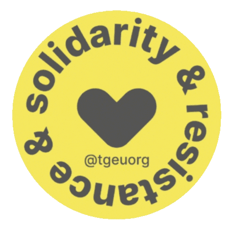 Trans Rights Tdov Sticker by Trans Europe and Central Asia