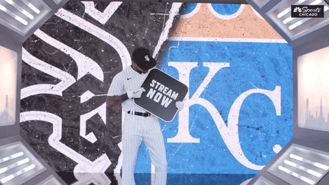 Stream Now Chicago White Sox GIF by NBC Sports Chicago