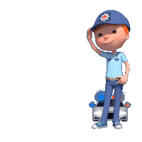 Polis Sticker by Outline Animation And Games