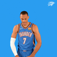 Oklahoma City Flex GIF by OKC Thunder