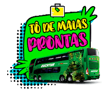 Eucaturoficial viagem transporte onibus viagens Sticker