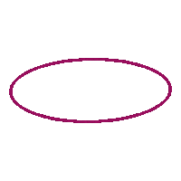 Pink Circle Sticker by Three Pod Studio with Reka Csulak