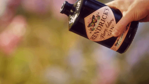 Gin And Tonic Flowers GIF by HENDRICK'S GIN