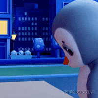 Sad Walking GIF by Pengu