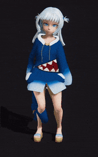 3D Vtuber GIF