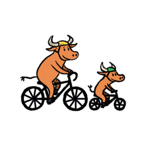 City Mascot Sticker by Bike Durham