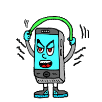 Call Me Text Sticker by Nuttz