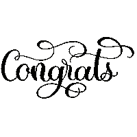Party Congratulations Sticker