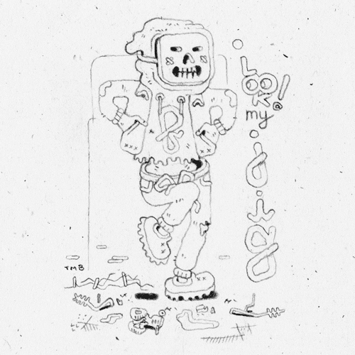 skull jig GIF by Tim Beckhardt