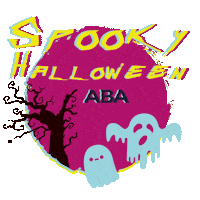 Halloween Ghost Sticker by ABA Global Education