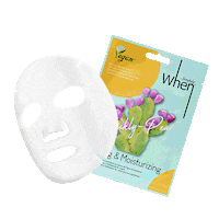 Prickly Pear Sheet Mask Sticker by When Beauty