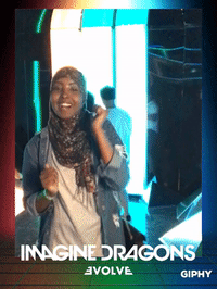 evolve GIF by IMAGINE DRAGONS ARCADE