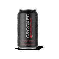 CrookedBeverageCo sober crooked crookedbeverage sparklingtonic Sticker