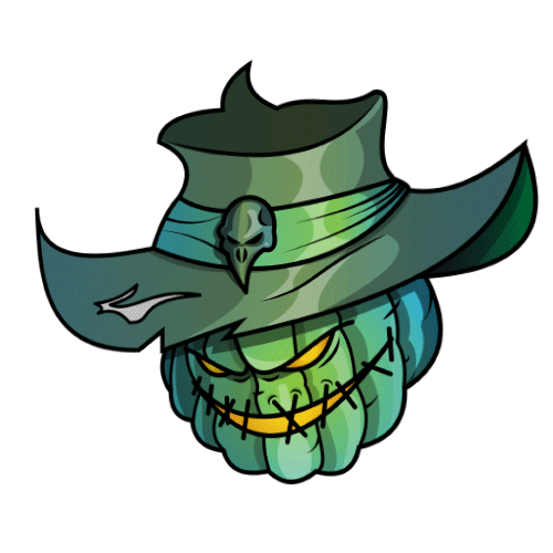 Halloween Horror Sticker by Legendary Knights