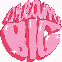 girlsprintinghouse pink dream big gph girlsprintinghouse GIF
