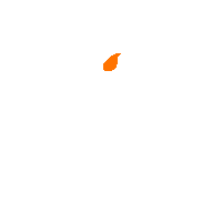 Flame Burning Sticker by Creative Bara