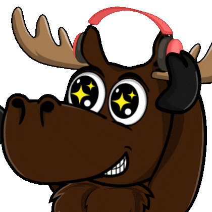 DoYouMoose giphyupload music dj nft Sticker