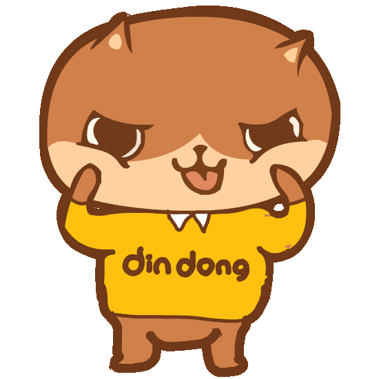 happy Ã§ÂÂ²Ã¥ÂÂ¹ Sticker by DinDong