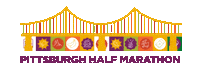 Half Marathon Bridge Sticker by UPMC Health Plan
