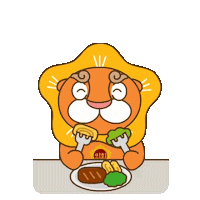 seoulcouncil_official hello eat sunglasses dinner Sticker