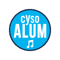 Cyso Sticker by Chicago Youth Symphony Orchestras