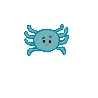 mardesalta animal spider susto animales Sticker
